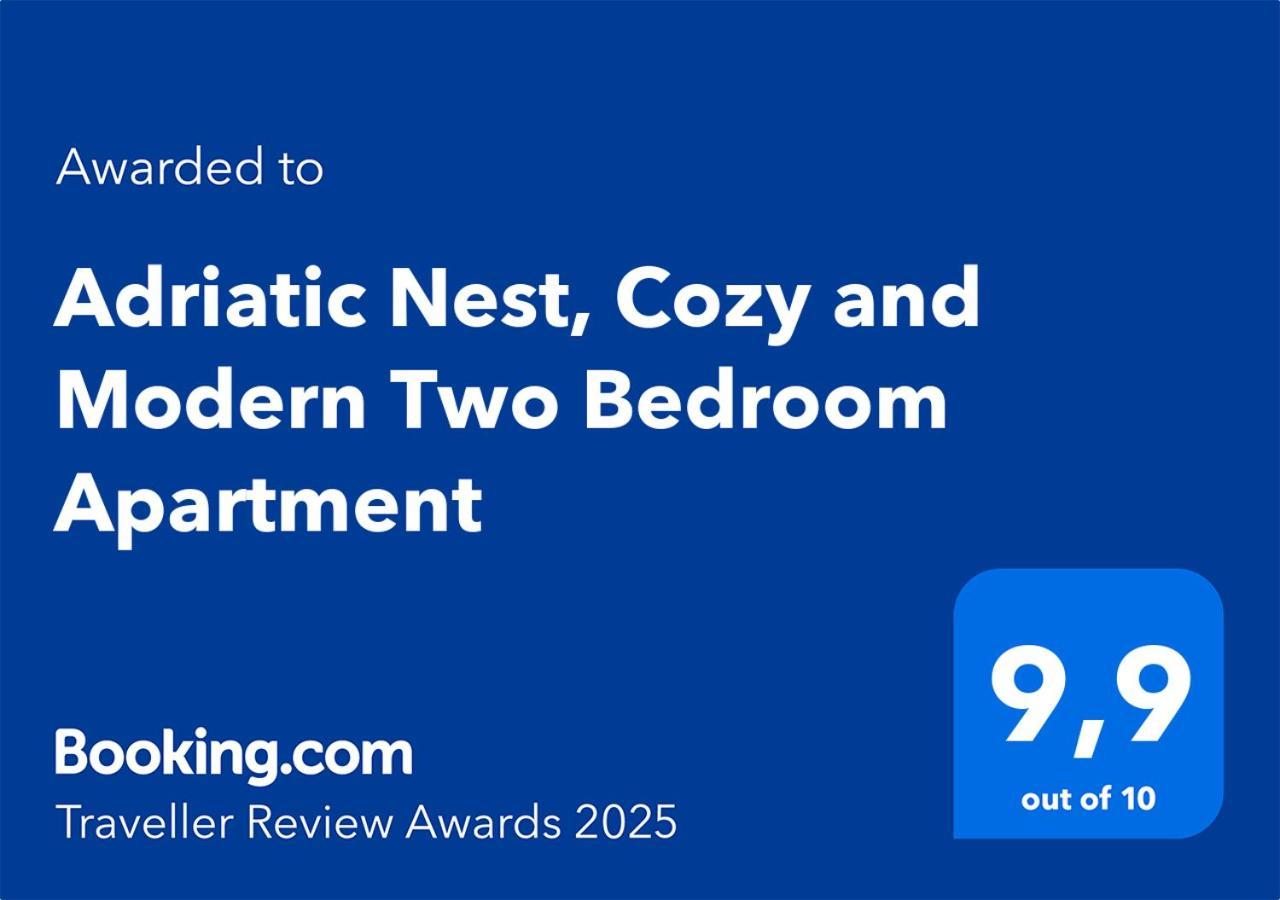 Adriatic Nest, Cozy And Modern Two Bedroom Apartment Kastela Bagian luar foto